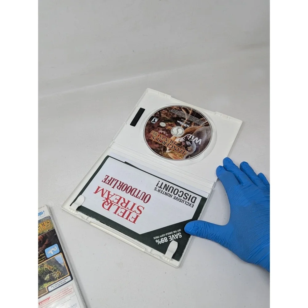 Nintendo Wii Cabela's Dangerous Hunts 2013 2011 2009 Game Lot‎ Hunting VTG